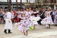 Folklore festival defile Spain Barcelona